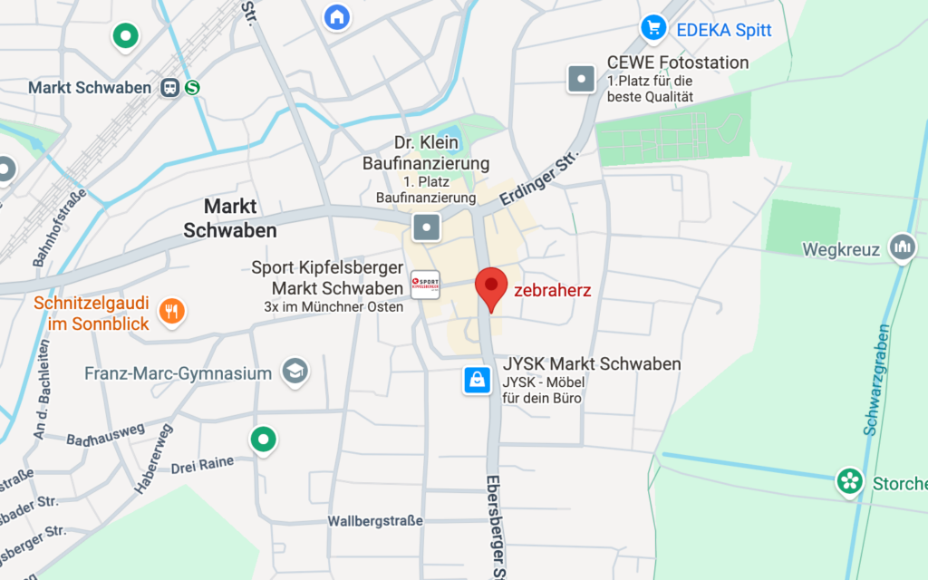 Zebraherz Lage